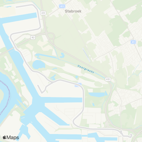 De Lijn Station Noorderdokken - Noorderlaan - Bevrijdingsdok map