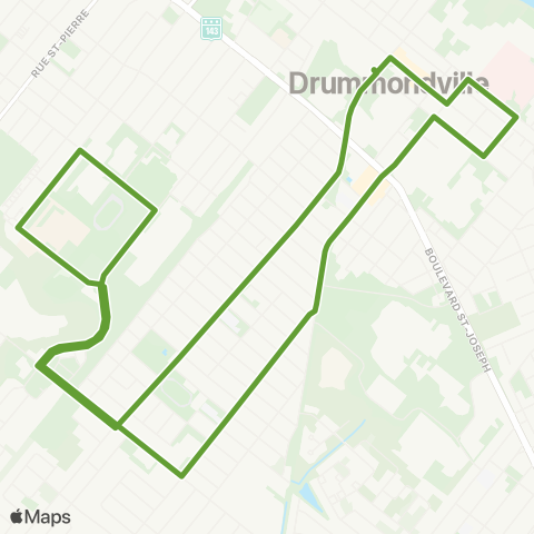 Ville de Drummondville  map