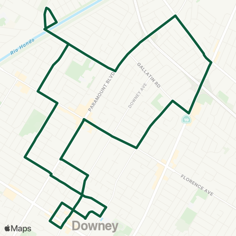 Downey LINK Northwest map