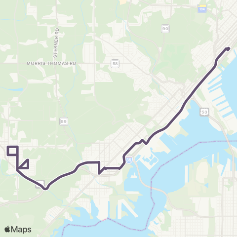 DTA Proctor-Spirit Valley-DTC map