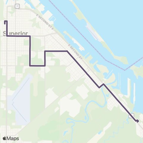 DTA Superior Circulator map