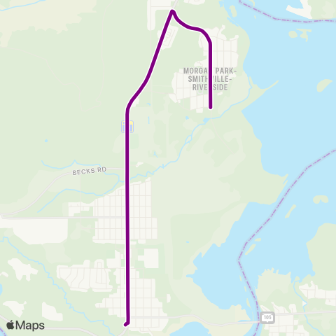 DTA M.Park Gary Shuttle map