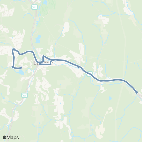 Rockingham MOOver! Okemo Village map