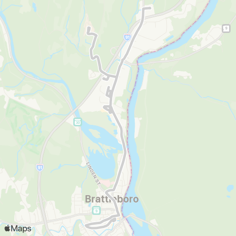 Rockingham MOOver! Brattleboro White Line Saturday map