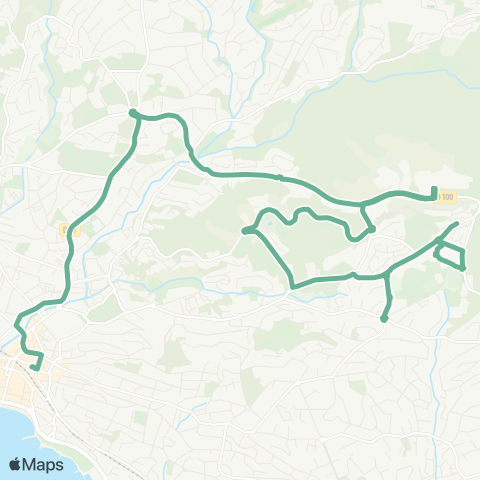 Le Bus St-Raphaël Gare rout. - Stanislas - Hermès Santé - Athéna map