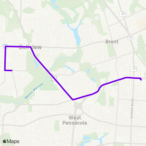 ECAT Oakcrest / Cerny Heights map