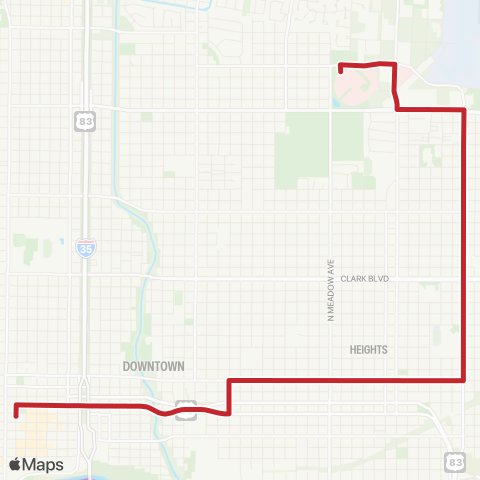 El Metro Medical Center map