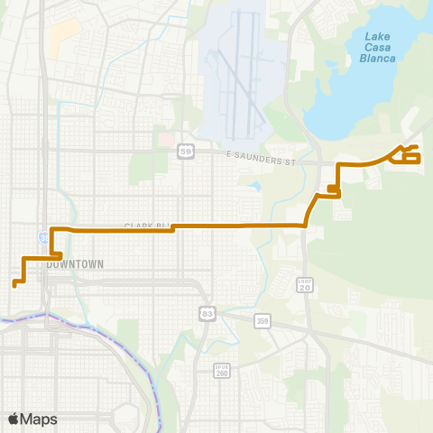 El Metro Heritage Park map