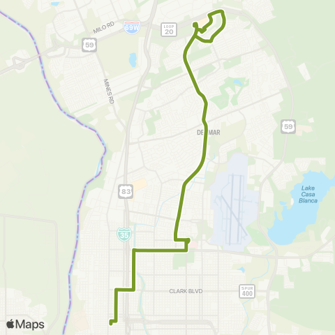 El Metro Convent / McPherson map