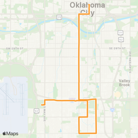 EMBARK S Western / SW 104 map