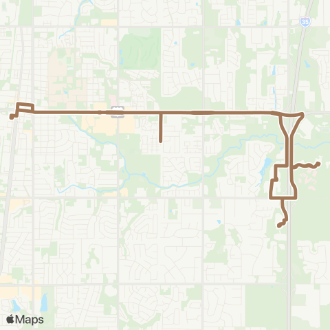 EMBARK Route 6 map