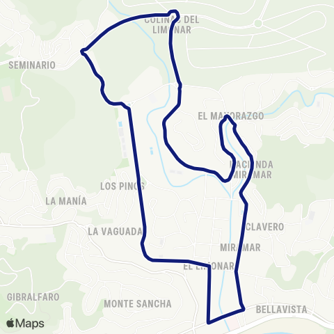 EMT CIRCULAR 7 - Limonar map