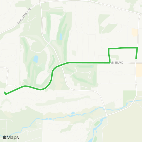 Eastern Sierra Transit Green Line map