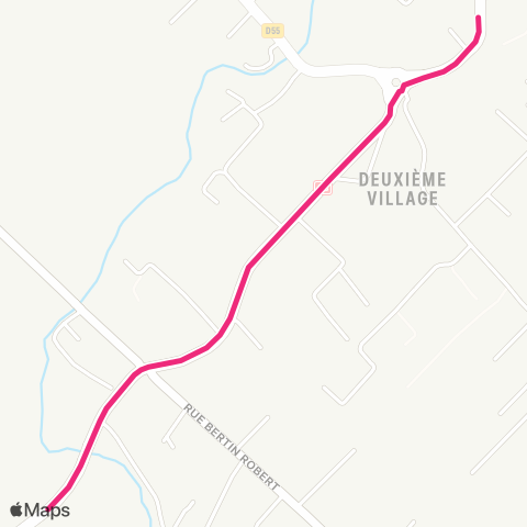 Estival Plaine des Palmistes : Piton des Songes - Pyramide Fleurie - Pôle sanitaire - Bras-Fusil - Gare rout. St-Benoît map