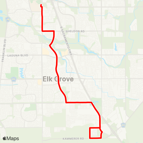 e-tran Route 110 map