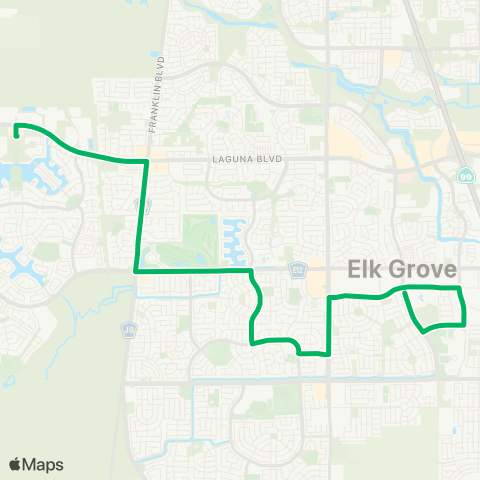 e-tran Route 112 map