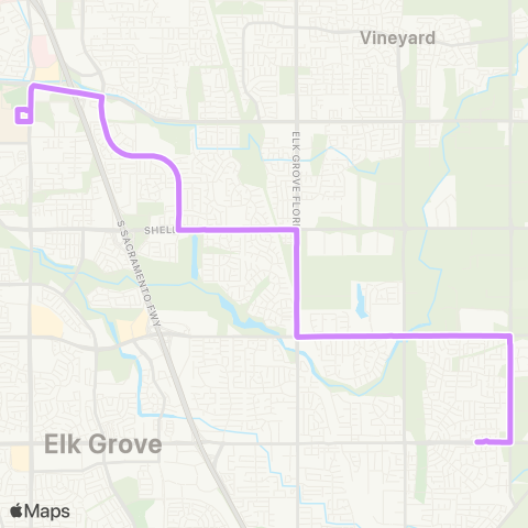 e-tran Route 115 map