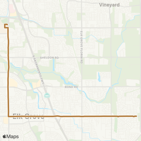 e-tran Route 116 map