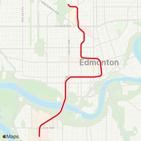 ETS Metro Line map