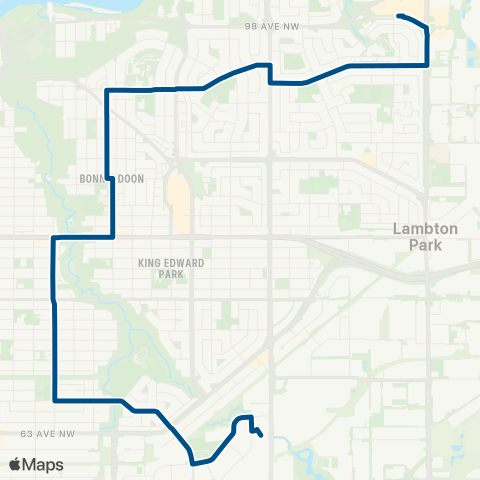 ETS Davies - Capilano map