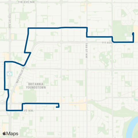 ETS Jasper Place - Westmount map