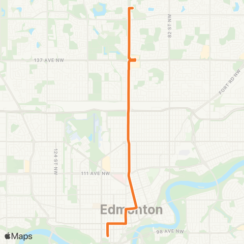 ETS Eaux Claires - Government Centre map