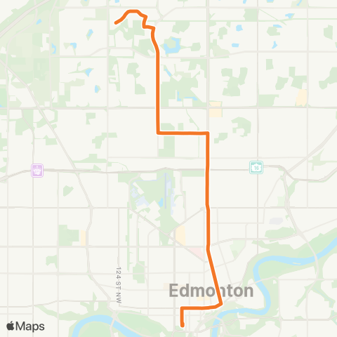 ETS Dunluce - Castle Downs - Government Ctr map