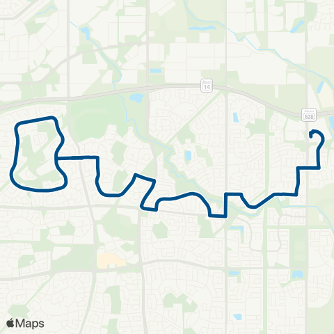 ETS Meadows - Millbourne map