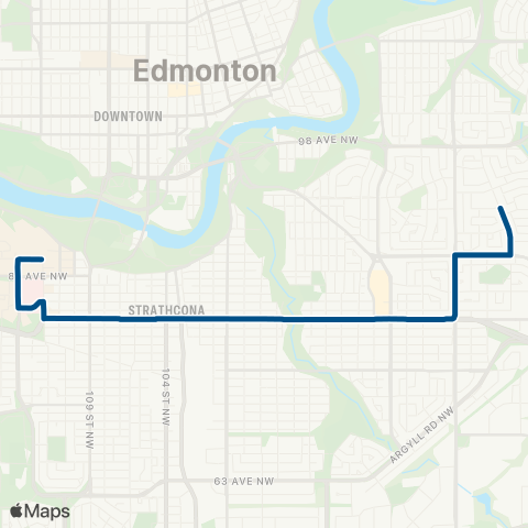 ETS Braemar - University map