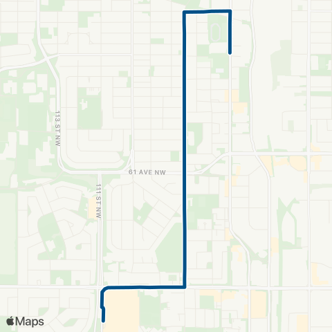 ETS Strathcona - Southgate map