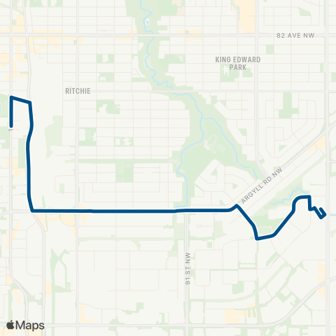 ETS Strathcona - Davies map