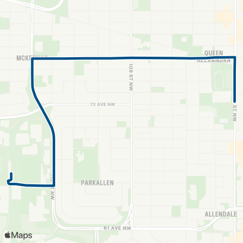 ETS Strathcona - South Campus map