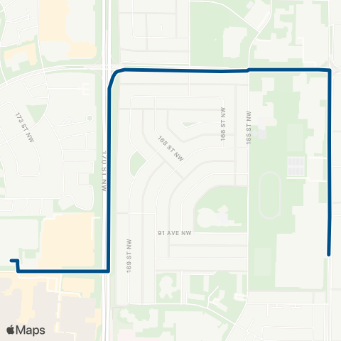 ETS Alex Janvier - WEM - Lewis Farms map