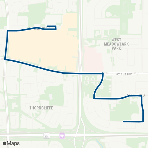 ETS Hillcrest - WEM map