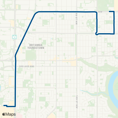 ETS Ross Sheppard - A. Macdonald - Lewis Farms map