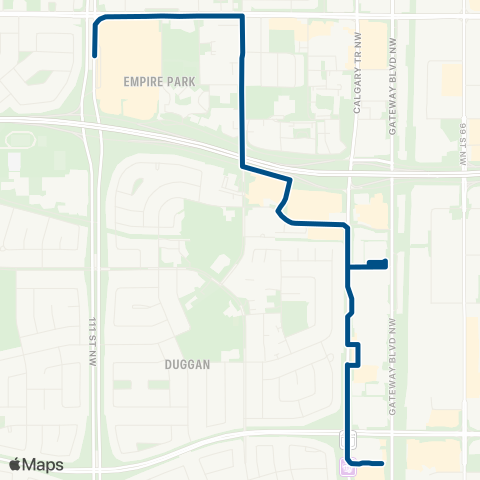 ETS Southgate - Southpark map