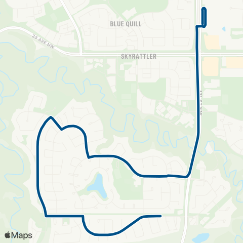 ETS Century Park - Twin Brooks map