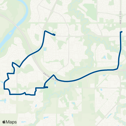 ETS Leger - Century Park map