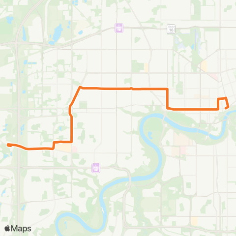 ETS Lewis Farms - Downtown map