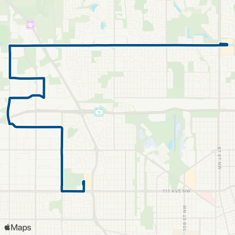 ETS Northgate - Westmount map