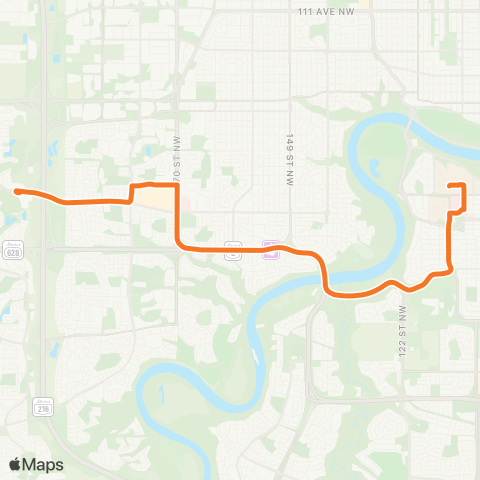 ETS Lewis Farms - University Express map