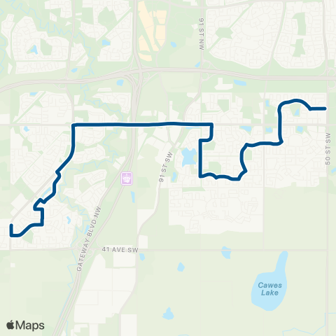 ETS Charlesworth - Dr. Anne Anderson map