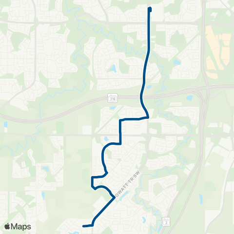 ETS Century Park - Dr. Anne Anderson map