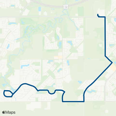 ETS Heritage Valley - Chappelle map