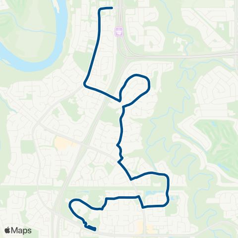 ETS Riverbend School - Leger map