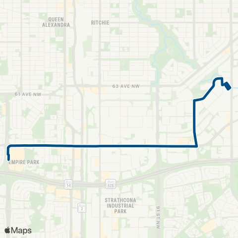 ETS Davies - Southgate map