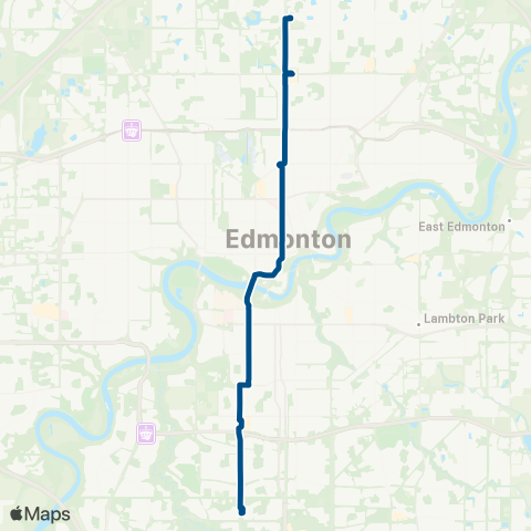 ETS Southgate - Eaux Claires map