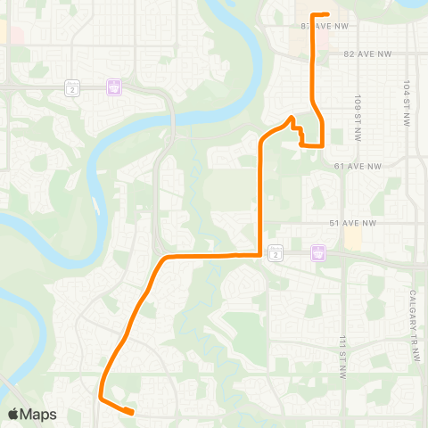 ETS Leger - University map