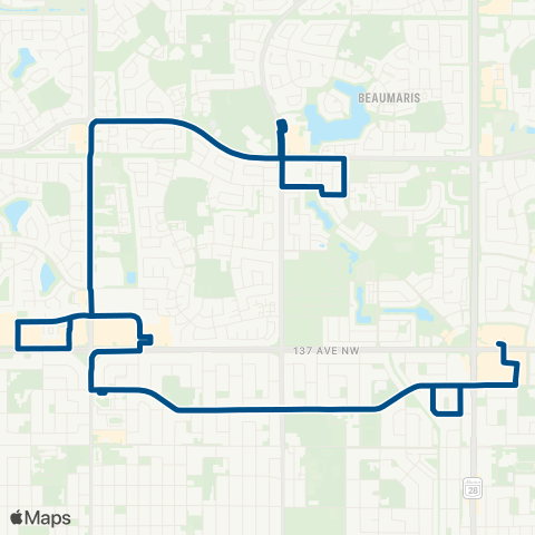 ETS Northgate - White Oaks Square - Castle Downs map