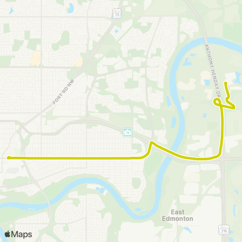 ETS Edmonton Waste Management Ctr - Coliseum map